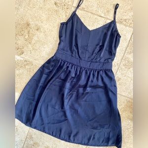 ‘The Limited’ Navy Blue Mid-Dress